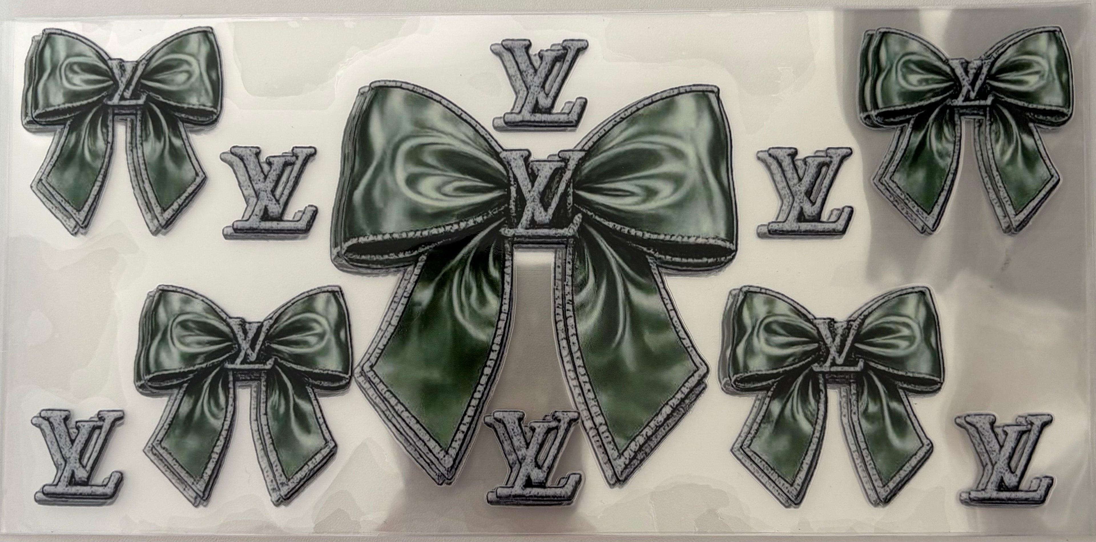 Green Bow LV wrap