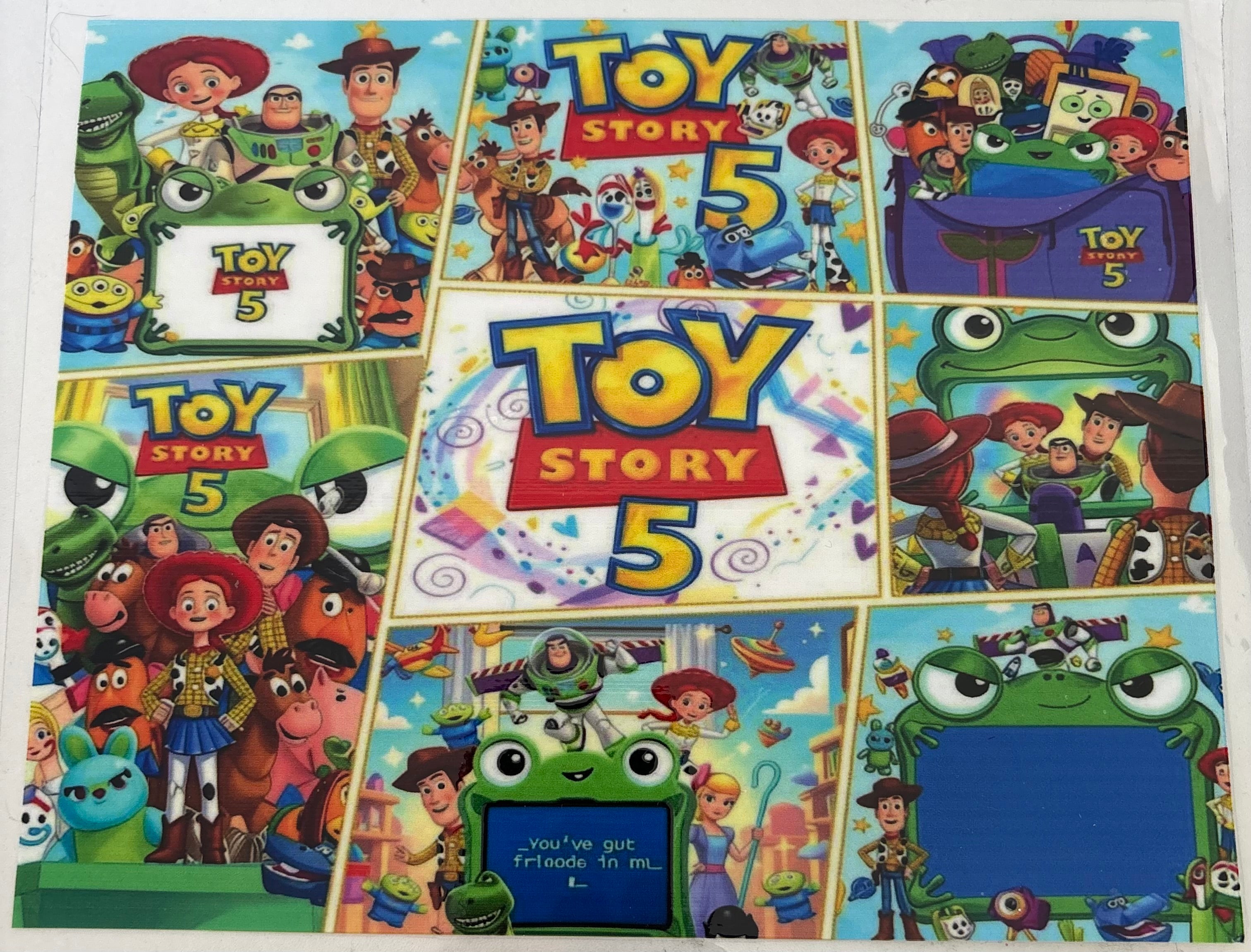 Toy story 5 wrap 20oz only