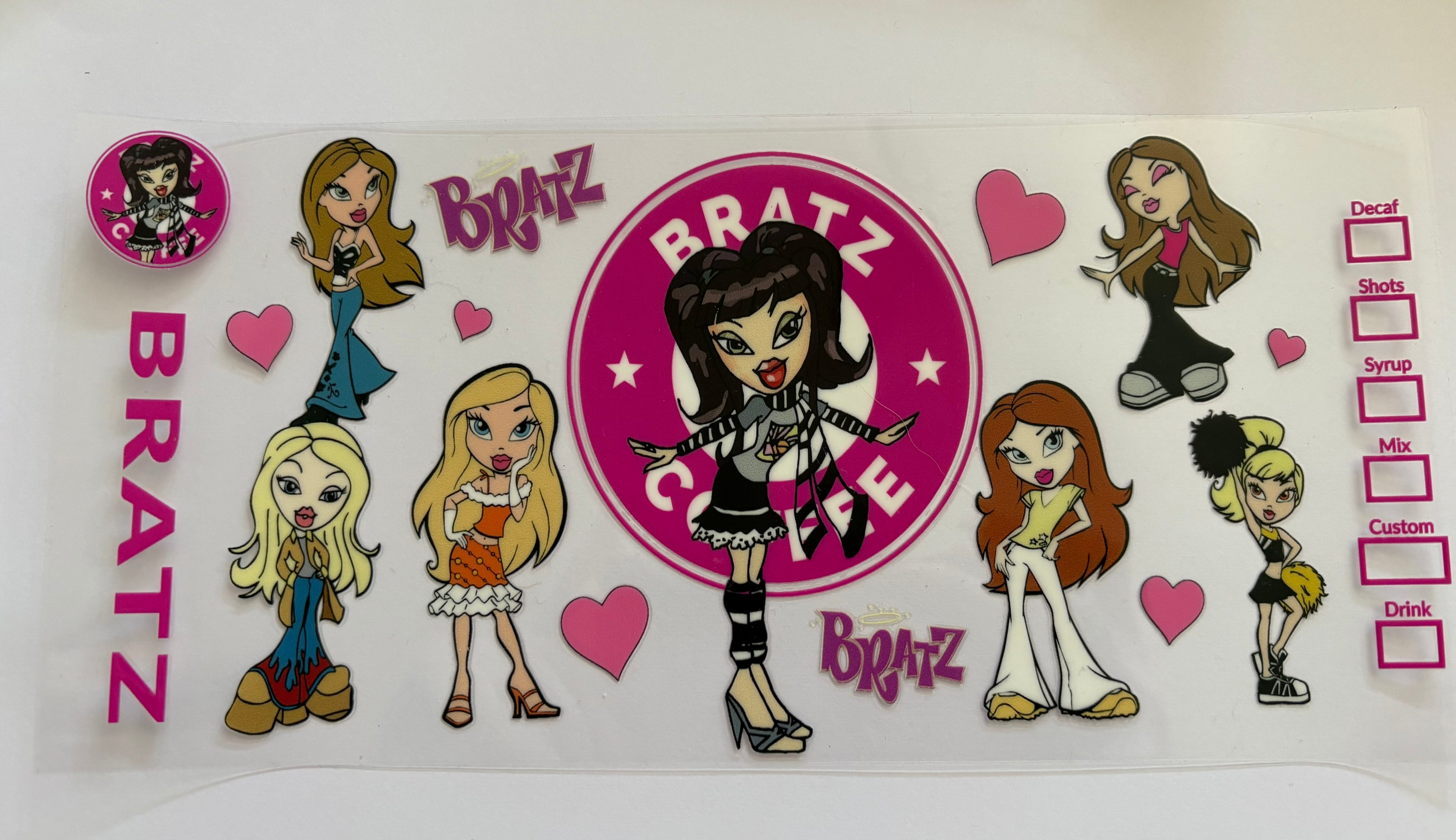 Bratz Starbucks wrap