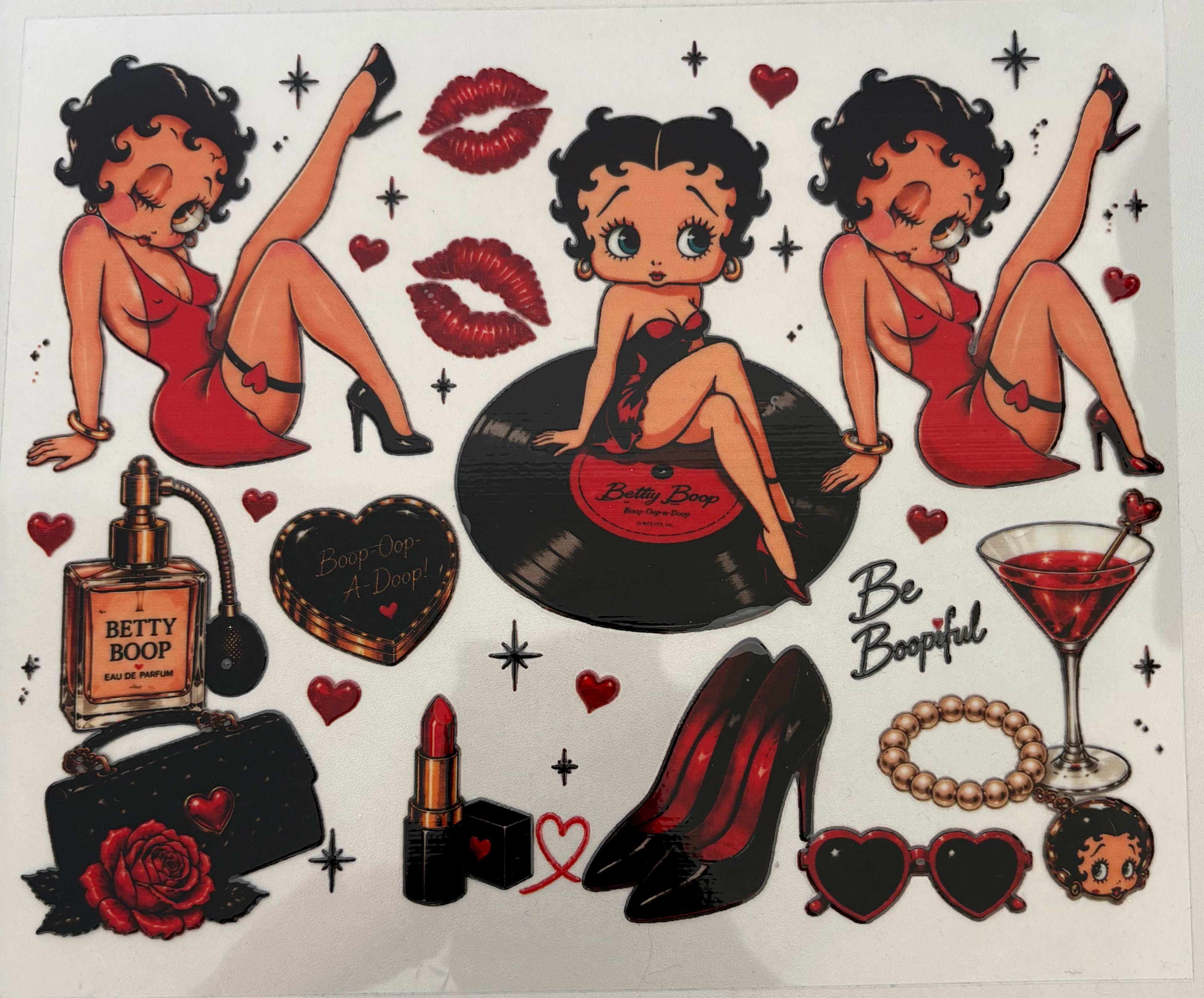 Betty boop wrap 20oz only