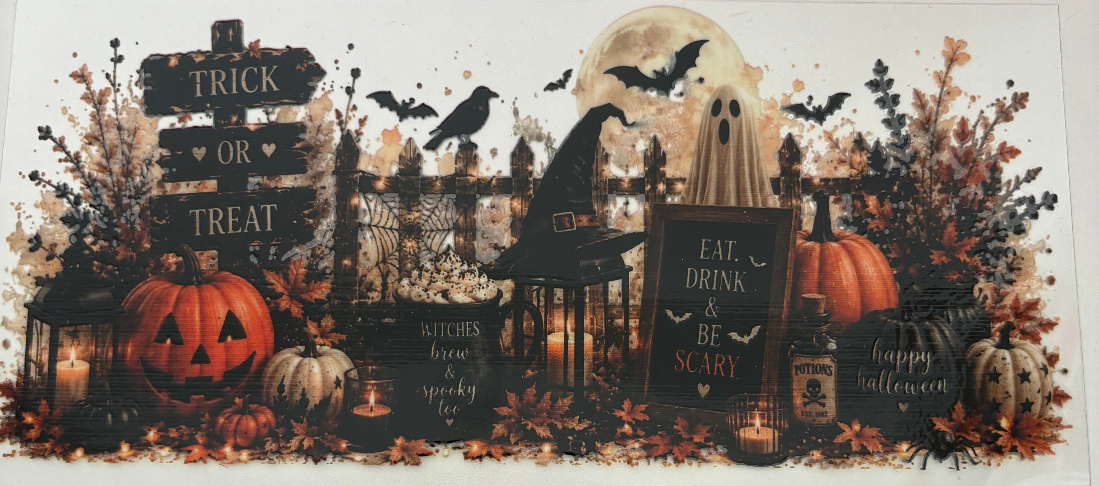 Halloween wrap