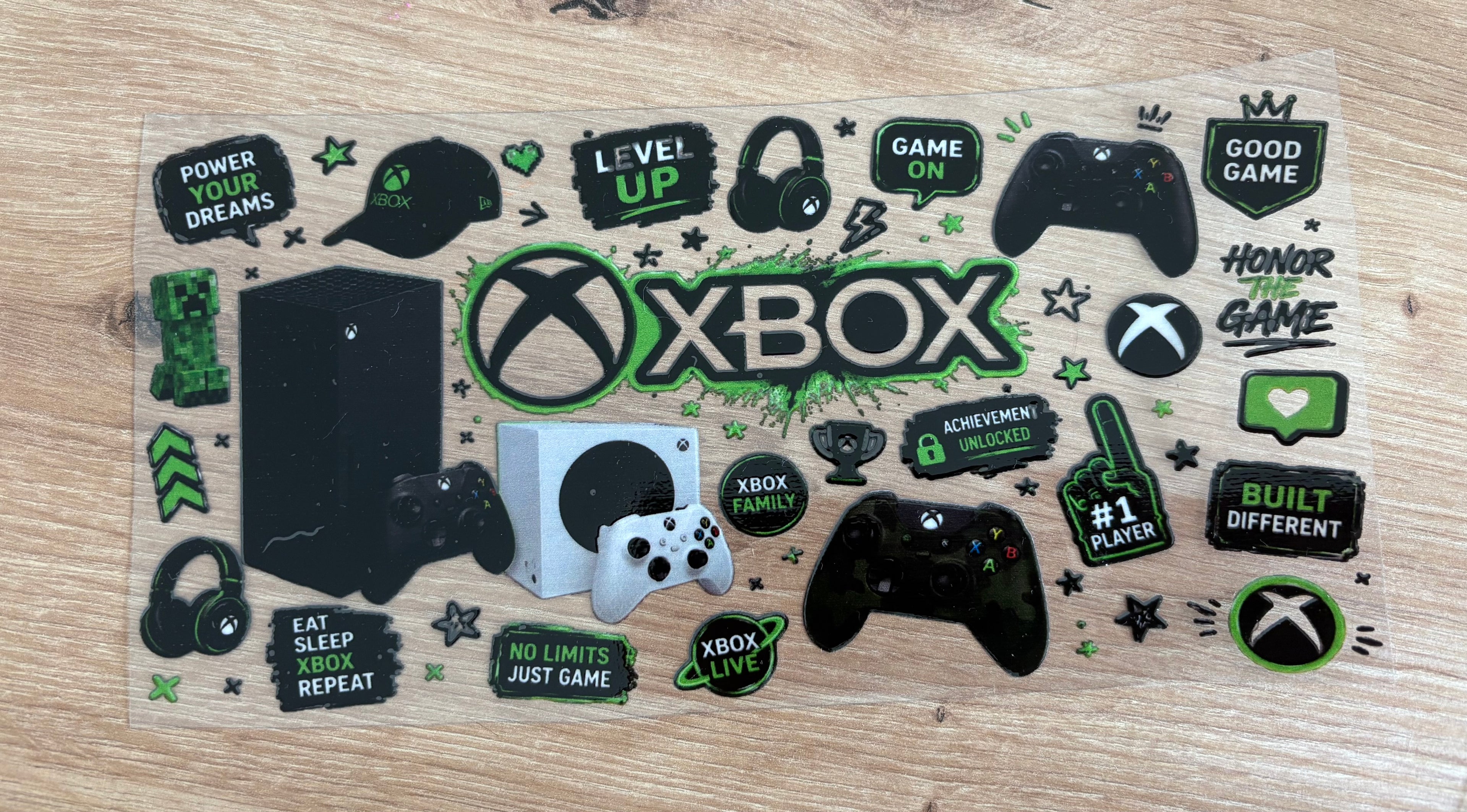 Xbox 10oz waterbottle wrap