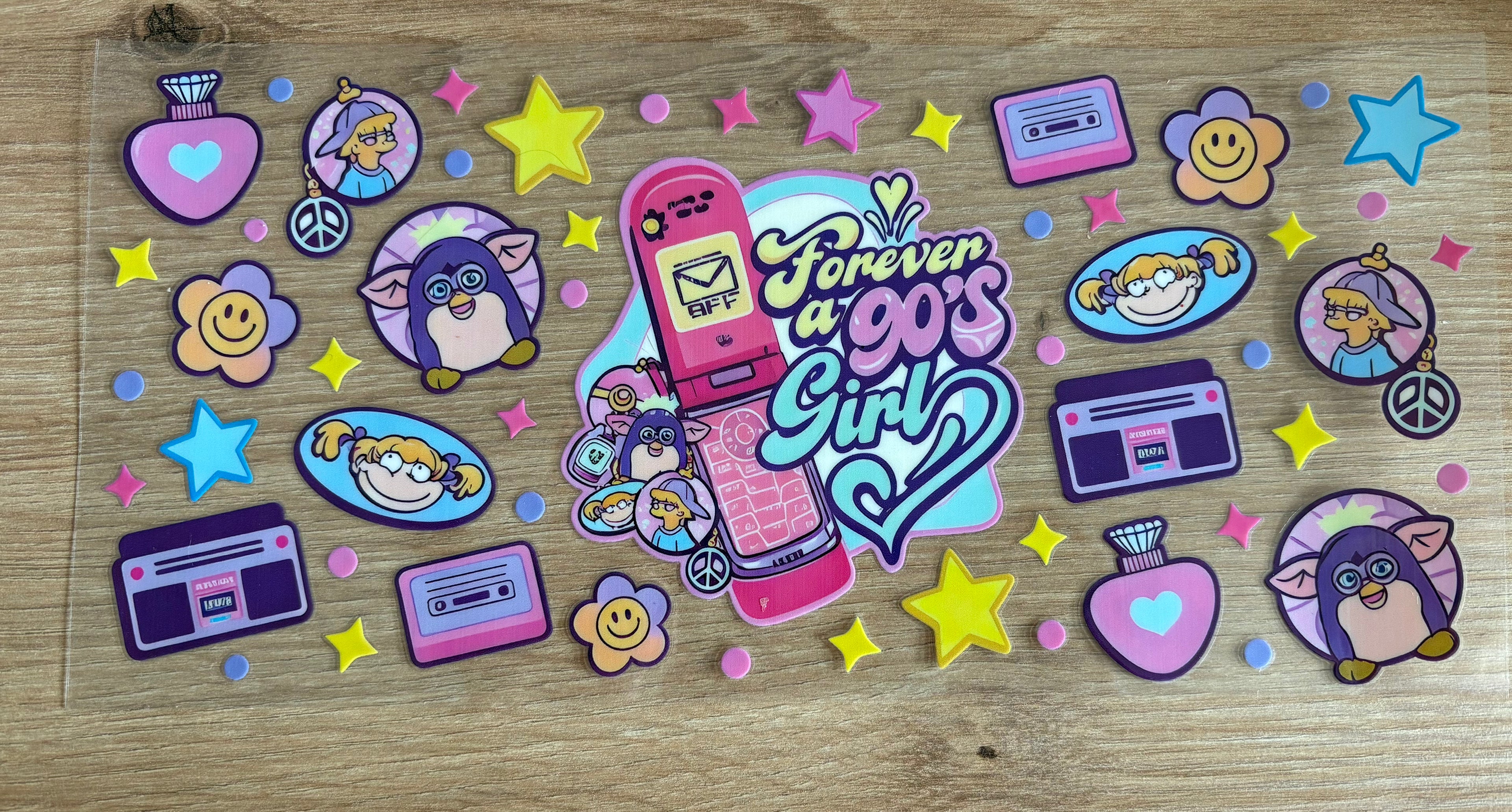 90s girl wrap