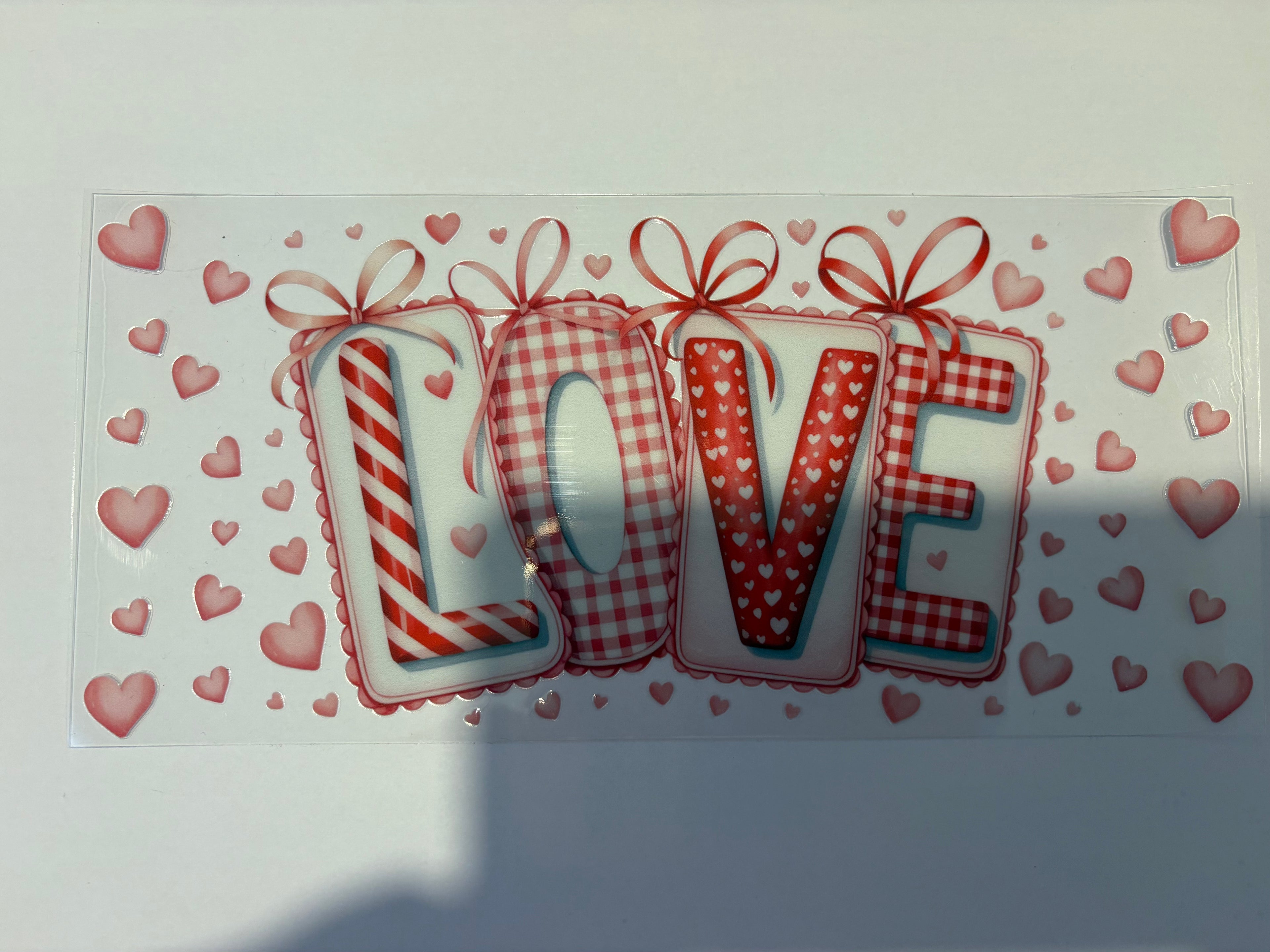 Valentines wrap