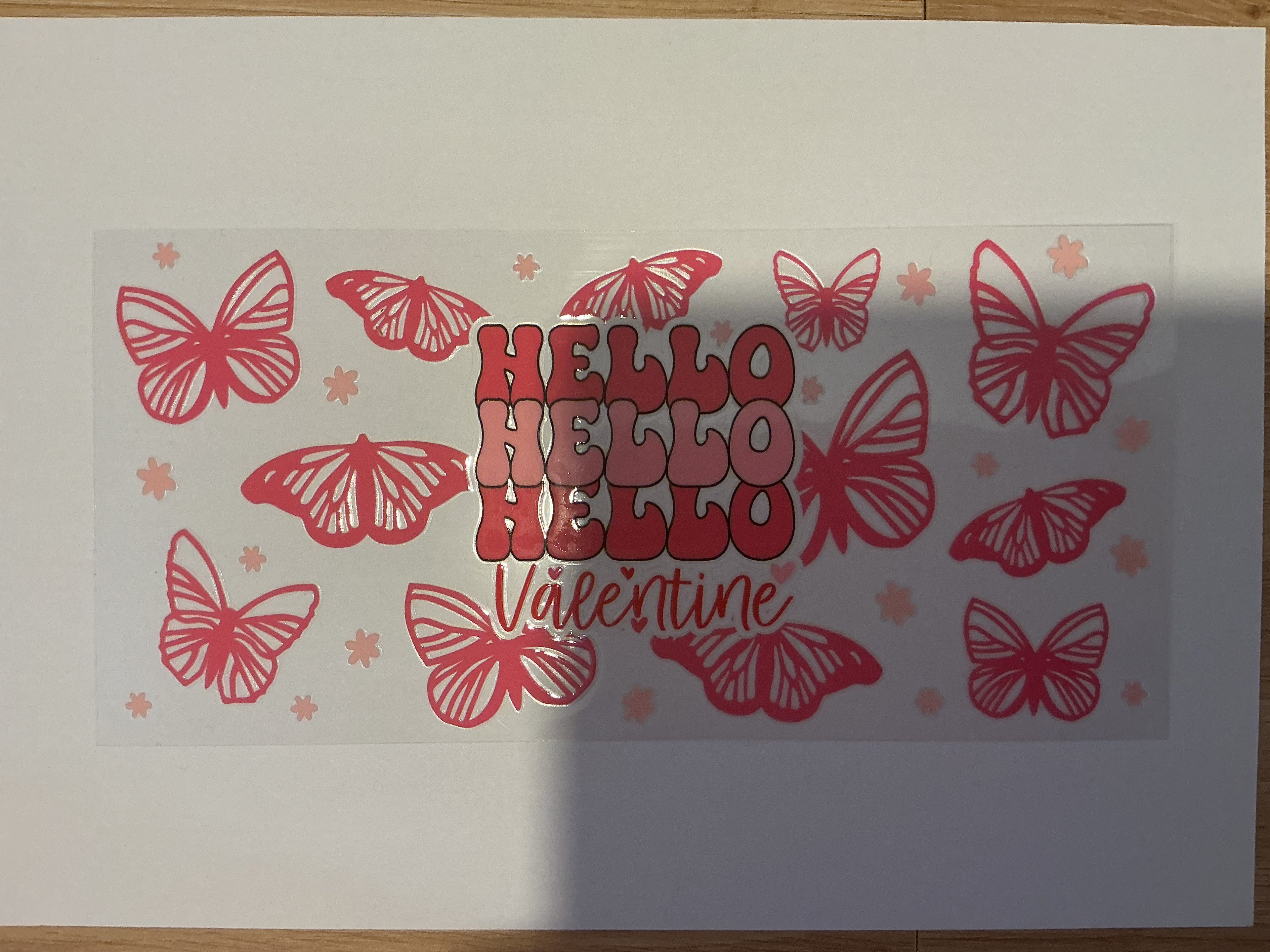 Valentines wrap