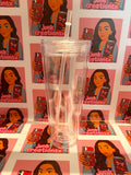 24oz snowglobe without ice & charm