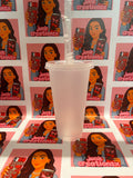 Tall cold cup